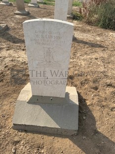 BAGHDAD (NORTH GATE) WAR CEMETERY - LAWSON, W E